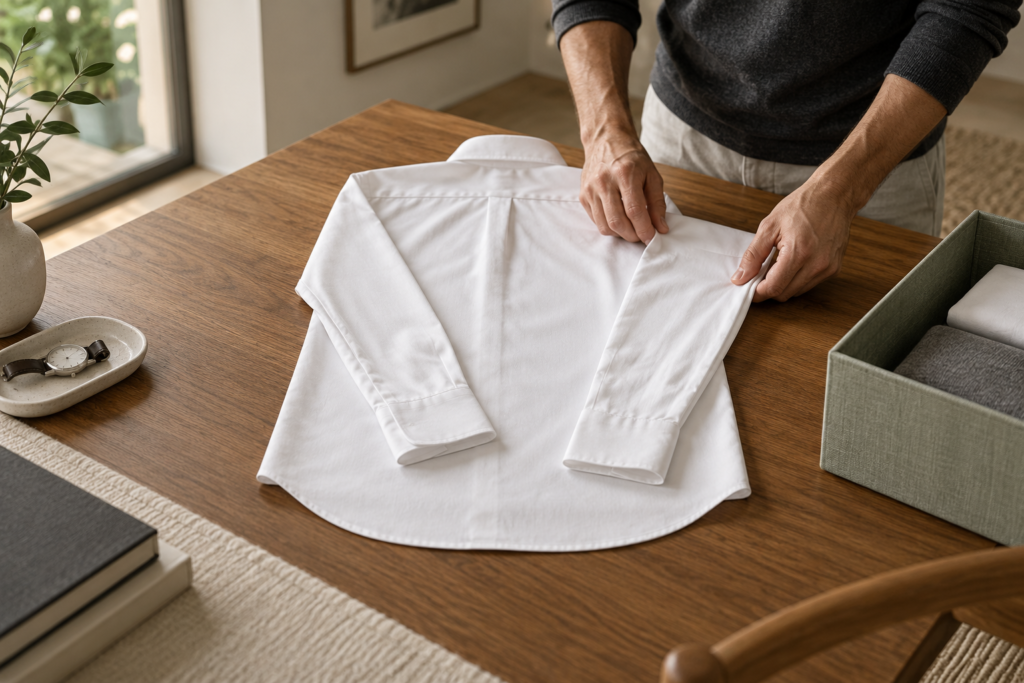Original editorial image for How to Fold a Dress Shirt: A Step-by-Step Guide (Updated 2026)