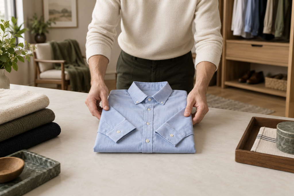 Original editorial image for How to Fold Long-Sleeve Shirts (Updated 2026)