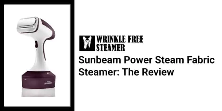 Sunbeam Power Steam Fabric Steamer