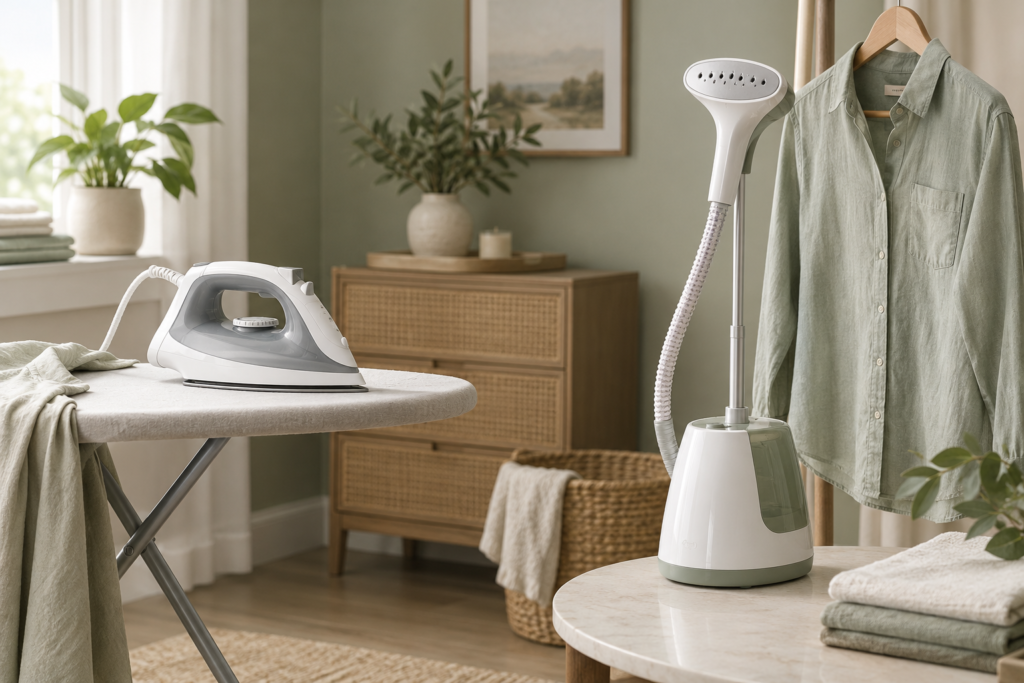 Original editorial image for Iron vs. Garment Steamer: Which One Do You Need? (Updated 2026)