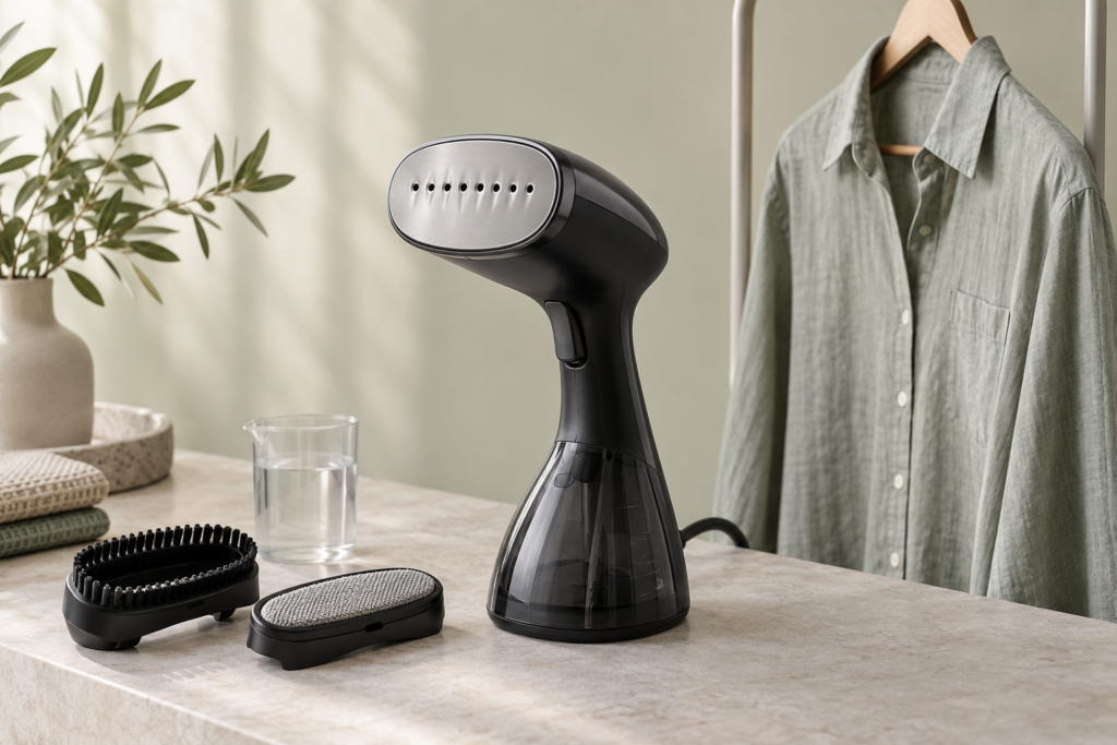 Original editorial image for BLACK+DECKER HGS200 Handheld Steamer Review (Updated 2026)