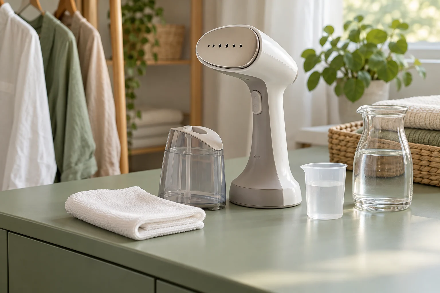 How to Descale a Garment Steamer Safely