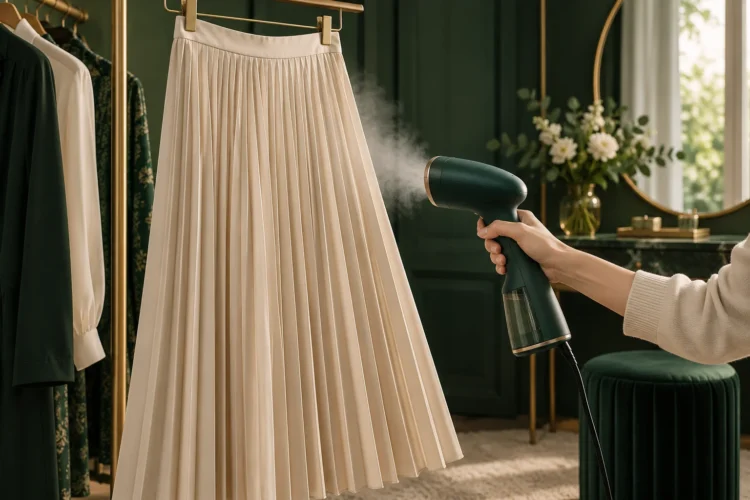 How to Steam Pleated Clothes Without Flattening the Shape